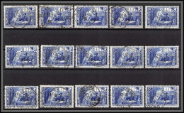 Delcampe - 95150 N°307  Au Profit Des Chômeurs Intellectuels X 15 Exemplaires TB Oblitérés Top Oblitérations - Gebraucht