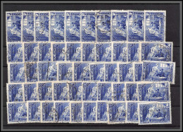 Delcampe - 95135 N°307  Au Profit Des Chômeurs Intellectuels X 50 Exemplaires TB Oblitérés Cote 150 - Gebraucht