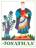 Delcampe - Prénoms - Jonathan - Pointillisme - Art Illustration - CPM - Carte Neuve - Voir Scans Recto-Verso - Firstnames