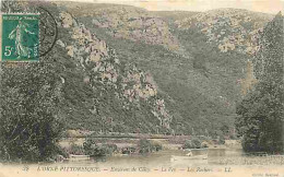 Delcampe - 14 - Clécy - Environs - Le Vey - Les Rochers - Oblitération Ronde De 1911 - Animée - CPA - Voir Scans Recto-Verso - Clécy