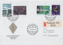 Delcampe - Helvetia 1994 FDC Feldpost Poste De Campagne, Übermittlungstruppen Funkerpionier Signal Troops Radio Engineer - FDC