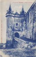 Delcampe - Carte Postale 26. Grignan  Porte Du Château Très Beau Plan - Grignan