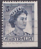 Delcampe - Australie 1959-62 Y&T 253d Oblitéré - Elizabeth II - Used Stamps