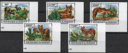 Delcampe - Burundi 2013 Les Chiens Sauvages XXX Non Dentelés - Unused Stamps