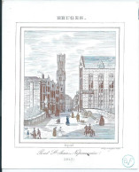 Delcampe - Carte Porcelaine - Porseleinkaart - Brugge - Bruges - 13x10,50cm - Ref 31 - Cartoline Porcellana