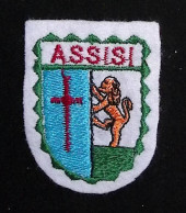 Delcampe - écusson, Tissu, Assisi, Italie - Scudetti In Tela