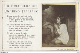 Delcampe - CARTOLINA NON VIAGGIATA PRIMI 900 PREGHIERA BAMBINO ITALIANO (TY1915 - Sonstige & Ohne Zuordnung