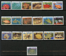 Delcampe - Australie, Yvert 865/870,899,911/915,948/954**, Scott 919/937, Faune Marine MNH - Ongebruikt