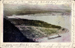 Delcampe - CPA Seward Alaska USA, Luftbild - Altri & Non Classificati