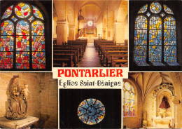 Delcampe - 25-PONTARLIER-EGLISE SAINTE BENIGNE-N°4518-E/0343 - Pontarlier