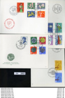 Delcampe - BM2053, Schweiz, FDC, 1962, 747-50, 751-55, 756-57, 758-62 - FDC