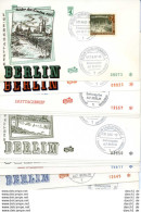 Delcampe - Berlin, FDC, 218-229. 12 Einzelbriefe - Autres & Non Classés