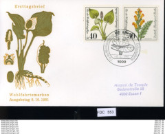Delcampe - Berlin, FDC, 6 Lose U.a. 1981, Mi.-Nr. 645-646 - Autres & Non Classés