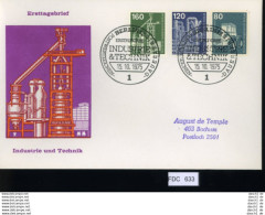 Delcampe - Berlin, FDC, 6 Lose U.a. 1975, Mi.-Nr. 493 - Autres & Non Classés