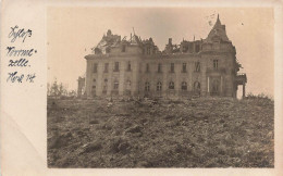 Delcampe - [-15%] BELGIQUE - Voormezele - Eglise - Ruine - Cimetière - Animé Daté 1914 - Carte Photo - Carte Postale Ancienne - Ieper