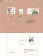 Delcampe - ALAND ENVELOPPES DE MARIEHAMN POUR LA TURBIE - Ålandinseln