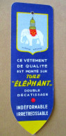 Delcampe - Ravissant Et Ancien MARQUE PAGE Coupe Papier Marque "ELEPHANT" - Producteur De Poils De Chevres - Lesezeichen