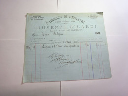 Delcampe - FIRENZE  --  GIUSEPPE GILARDI  -- FABBRICA DI REGISTRI- CANCELLERIA  E DISEGNO - Italië