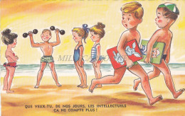 Delcampe - FRANCE HUMOUR - ...Les Intellectuels Ca Ne Compte Plus! 1964 - Humour