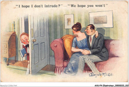 Delcampe - AHUP4-ILLUSTRATEUR-0270 - I HOPE I DON'T INTRUDE - WE HOPE YOU WON'T - DONALD Mc GILL - Mc Gill, Donald