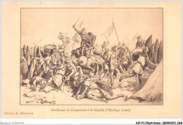 Delcampe - AIPP1-0034 - ILLUSTRATEUR - P-KAUFFMANN - GUILLAUME LE CONQUERANT A LA BATAILLE D'HASTINGS - 1066 - Kauffmann, Paul