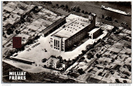 Delcampe - 92 NANTERRE - Vue Aerienne Societe Milliat Freres - Nanterre