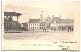 Delcampe - 62 AUDRUICQ - La Grande Place - - Audruicq