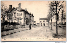 Delcampe - 28 ILLIERS - L'hotel De La Gare - Illiers-Combray