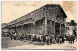 Delcampe - 17 MARENNES - Le Marche (pli Au Centre) - Marennes