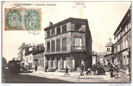 Delcampe - 42 LE CHAMBON - Carrefour Gambetta - - Le Chambon Feugerolles