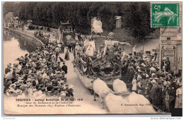Delcampe - 91 ESSONNES - Cortege Historique 1910 - Char Du Commerce - Essonnes