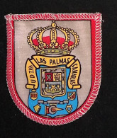Delcampe - écusson, Tissu, Las Palmas, Canarias, Espagne - Scudetti In Tela