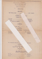 Delcampe - PROGRAMME  FETE DE LA Ste BARBE COMMUNE DE SAINT - AUBIN - MONTENCY (NORD) 1933 - Programma's