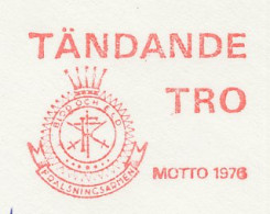 Delcampe - Meter Cover Sweden 1976 Salvation Army Scouts And Guides - Faith - Other & Unclassified