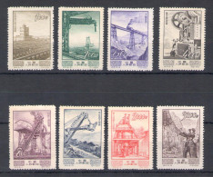 Delcampe - 1954 CINA - Michel N. 238-45 - Piano Industriale - MNH** - Senza Gomma - Other & Unclassified