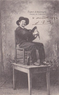 Delcampe - FRANCE COSTUMES - Types D'Auvergne, Joueur De Cabrette 1904 - Other & Unclassified