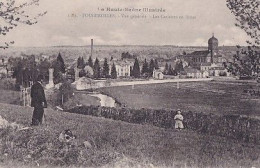 Delcampe - FOUGEROLLES                             VUE GENERALE. LES CERISIERS EN FLEURS - Sonstige & Ohne Zuordnung