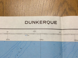 Delcampe - Carte IGN 1/100000 ème 59 Dunkerque Et Frontière Belgique Et Sa Région - Topographische Karten