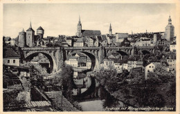 Delcampe - B264 Germany 1942 Bautzen Kronprinzenbruecke Bridge Spree WWII Field Postcard - Bautzen