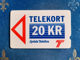 Delcampe - Denmark 20 Kr GPT Jydsk Card Carte Carta Karte Tarjeta - Dänemark