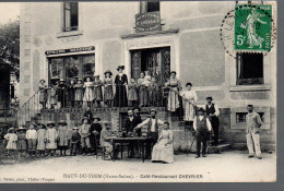 Delcampe - HAUT DU THEM  -  Café Restaurant CHEVRIER  -  Magnifique Animation  -  Superbe - Sonstige & Ohne Zuordnung