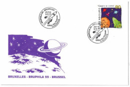 Delcampe - Bruhfila Brussel Speciale Afstempeling  1999 - Covers & Documents