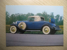 Delcampe - CADILLAC 1931 V8 Sport Roadster Vintage Car Postcard Auto ITALY - Turismo