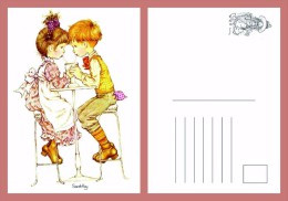 Delcampe - POSTAL SARAH KAY-31 - Kinder-Zeichnungen