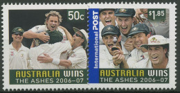 Delcampe - Australien 2007 Sieg Im Kricket-Test-Match Gegen England 2751/52 I Postfrisch - Mint Stamps