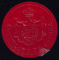 Delcampe - 44443# VIGNETTE DE FERMETURE CONSULADO DE ESPANA - Ongebruikt