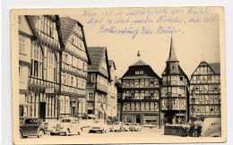 Delcampe - Fritzlar Handschriftlich Marktplatz X 1960 - Fritzlar