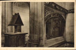 Delcampe - CPA Bourg Eglise De Brou Details De L'Oratoire Et Lutrin De Marguerite D'Autriche - Brou - Kirche