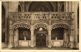 Delcampe - CPA Bourg Eglise De Brou Le Jube - Brou - Kirche