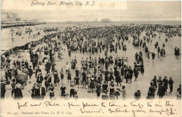 Delcampe - Atlantic City - Bathing Hour - Atlantic City